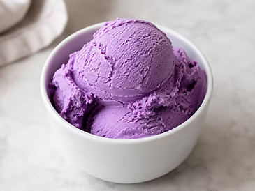 Ube IJs Maken: Romig Paars IJs Met Ube Poeder
