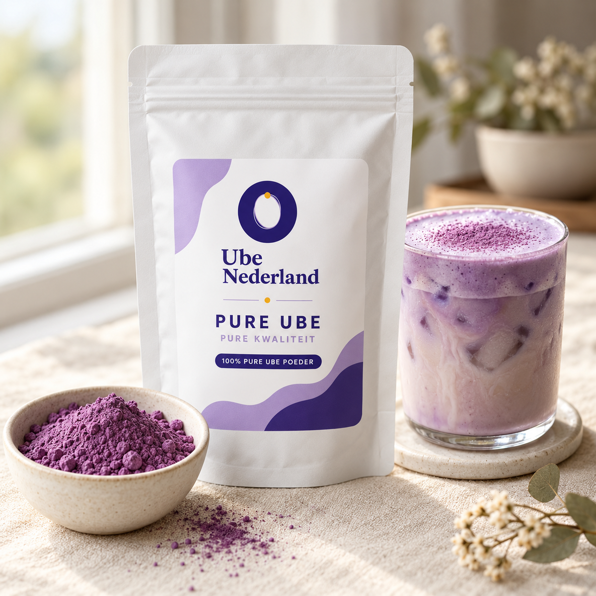 100% reines Ube-Pulver von den Philippinen