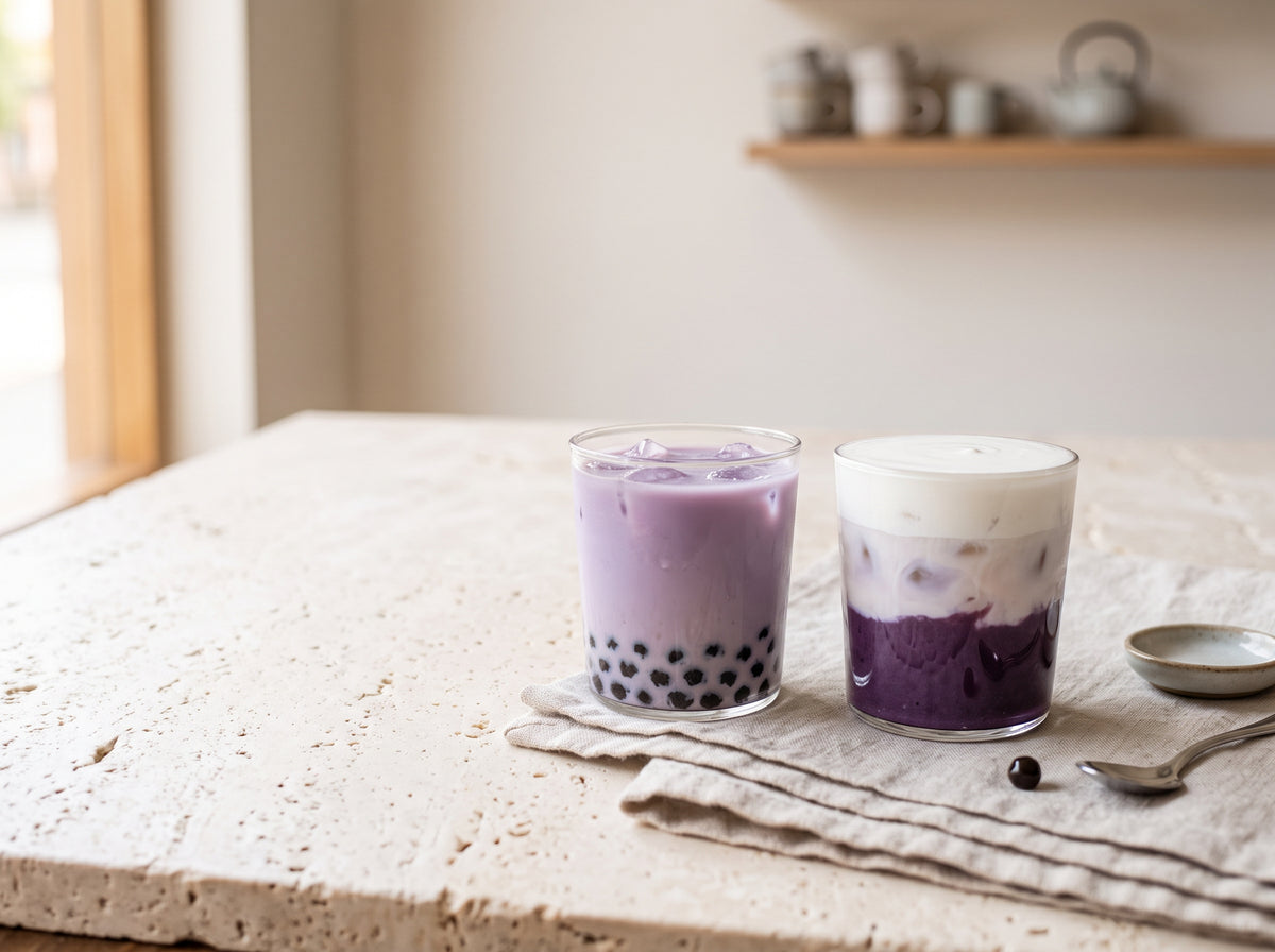 Ube voor Bubble Tea Shops