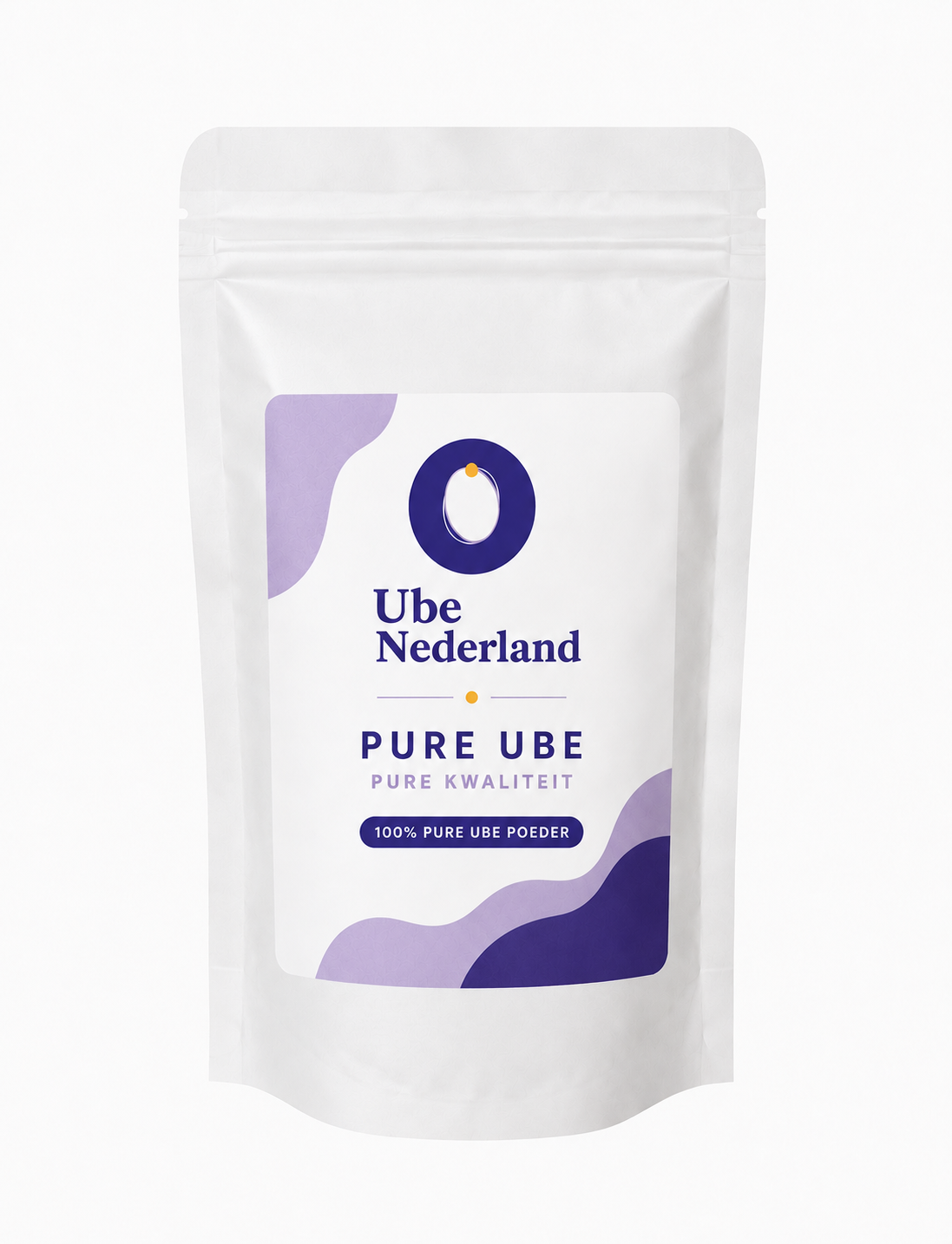 Voorkant van ube poeder product foto