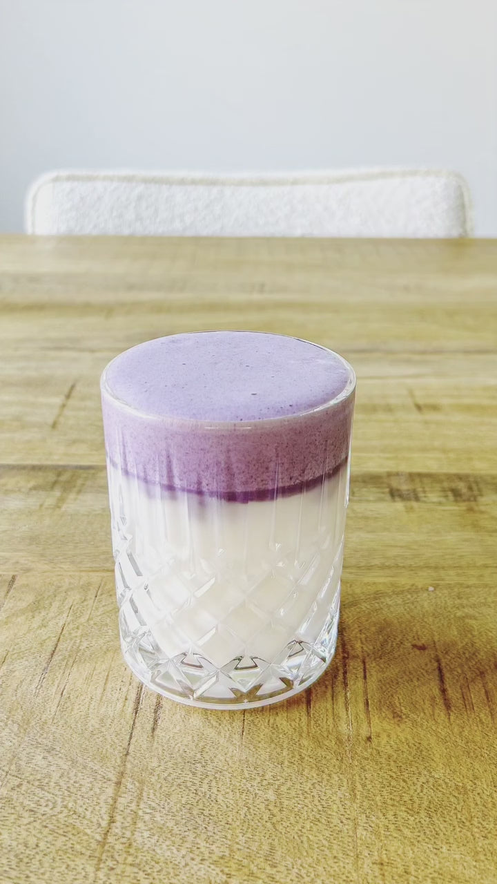 Ube cold foam maken video