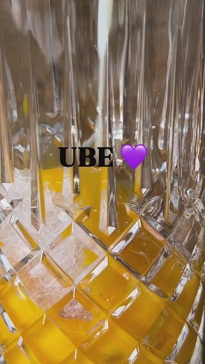 Mango ube latte maken video